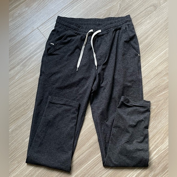 Vuori Men’s Ponto Performance DreamKnit Pants Sz S Charcoal Heather Grey EUC - Picture 11 of 12
